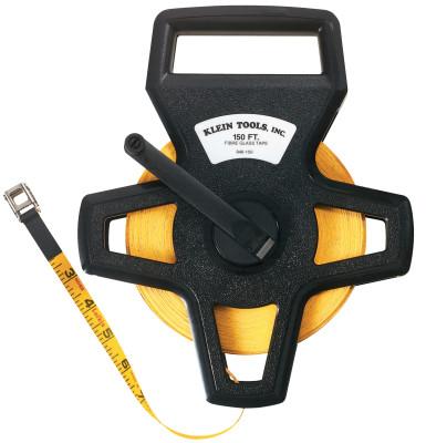 Klein Tools Open-Reel Woven Fiberglass Tapes, 1/2 in x 150 ft, 946-150