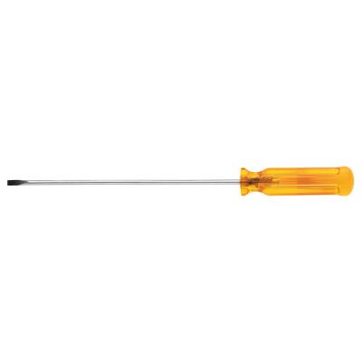 Klein Tools Vaco Slotted Cabinet Tip Screwdrivers, 1/8 in, 7 in Overall L, A216-4