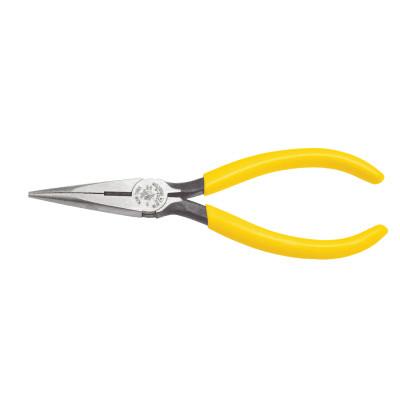 Klein Tools Standard Long-Nose Pliers, Steel, 6 5/8 in, D301-6C