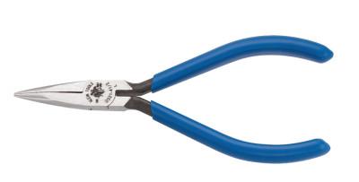 Klein Tools Midget Slim Long-Nose Pliers, Straight, Alloy Steel, 4 3/4 in, D322-41/2C