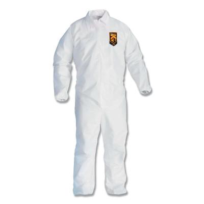 Kimberly-Clark Professional KLEENGUARD A20 Breathable Particle Protection Coveralls, L, Elastic, Zip, 49103