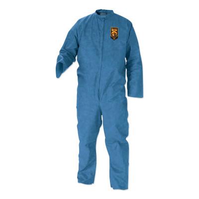 Kimberly-Clark Professional KLEENGUARD A20 Breathable Particle Protection Coveralls, Blue, XL, Zip Front, 58534