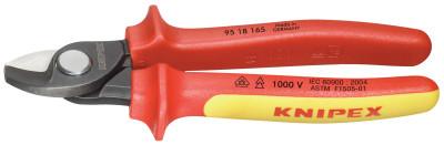Knipex Cable Shears, 6 1/2 in, 9511165