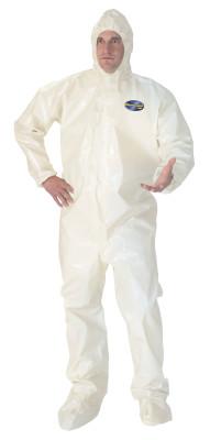 Kimberly-Clark Professional HAZARDGARD COVERALL WH 3XL REFLEX DSGN, 45666