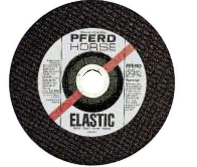 Pferd Depressed Center Cut-Off Wheel, 4 in Dia, 3/32 in Thick, 46 Grit, Alum Oxide, 63102
