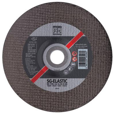 Pferd Depressed Center Cut-Off Wheel, 5 in Dia, 1/8 in Thick, 46 Grit, Alum Oxide, 63106