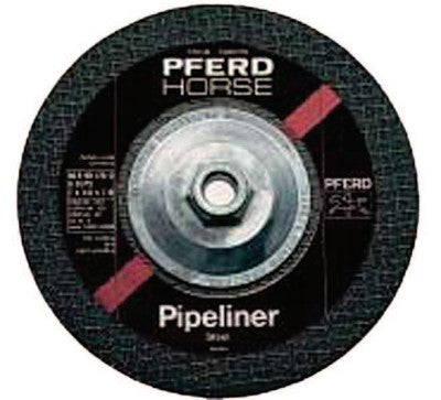 Pferd Pipeliner Cut-Off Wheel, 4 1/2 in Dia, 1/8 Thick, 5/8 Arbor, 46 Grit Alum. Oxide, 63414