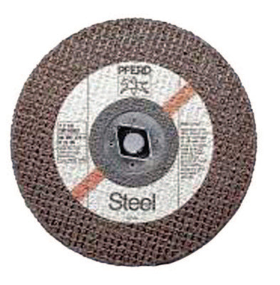 Pferd Type 1 Circular Saw Blade A-SG Flat Cut-Off Wheel, 7 in dia, 1/8 in Thick, 24 Grit Aluminum Oxide, 63842