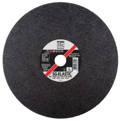 Pferd Chop Saw Wheel, 14 in Dia, 3/32 in Thick, 36 Grit Alum. Oxide, 64505