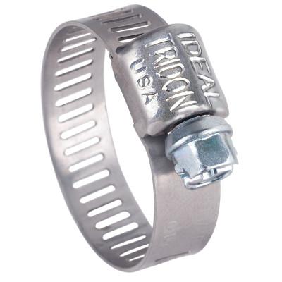 Ideal?? 62P Series Small Diameter Clamp,3/4" Hose ID, 1/2-1 1/4"Dia, Stnls Steel 201/301, 62P12