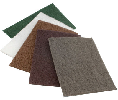 CGW Abrasives Premium Non-Woven Hand Pad, Medium, Maroon, 36287