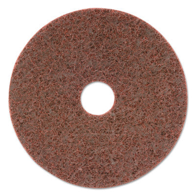 CGW Abrasives Surface Conditioning Disc, Hook & Loop w/ Arbor Hole, 4 1/2 in, 12,000 rpm, Gold, 70029