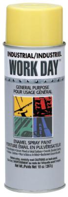 Krylon® Industrial Industrial Work Day™ Enamel Paint, 16 oz Aerosol Can, Yellow, A04406007