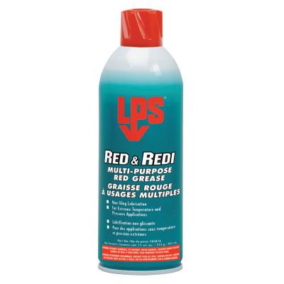 ITW Pro Brands Red and Redi Multi-Purpose Red Grease, 16 oz Aerosol Can, 05816