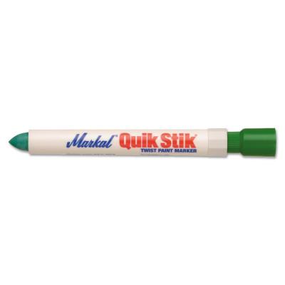 Markal® Quik Stik® Marker, 11/16 in diameter, 6 in, Green, 61069