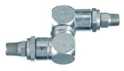 Lincoln Industrial 1/2" NPT MALE X 3/8" NPTMALE UNIVERSAL V, 81729