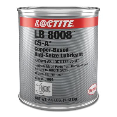 Henkel Corporation LB 8008™ C5-A® Copper Based Anti-Seize Lubricant, 2-1/2 lb Can, 234204