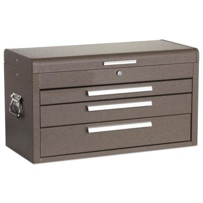 Kennedy Signature Series 3-Drawer 26 in Mechanic's Chests,26 1/8 x 14 3/4 x 12 1/8,Brown, 263B