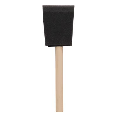 Linzer Foam Brushes, 2 in wide, Foam, Wood handle, 8505-2