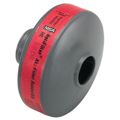 MSA OptiFilter XL/Optifilter Cartridges for OptimAir 6A PAPR, Red, 10042346