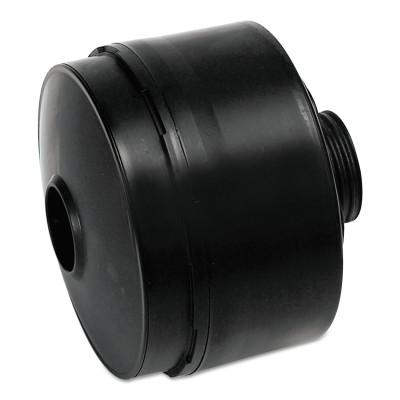 MSA CBRN Canister, Used with Millennium & Ultra Elite® Facepiece, Gas/Vapor/Partical, HEPA, 10046570