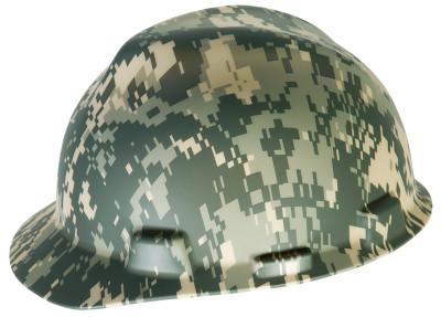 MSA Freedom Series™ V-Gard® Helmet, Fas-Trac Ratchet, Cap, Camouflage, 10103908