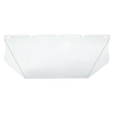 MSA V-Gard Accessory System General Purpose Visors, Clear, 17" x 8", 10115839