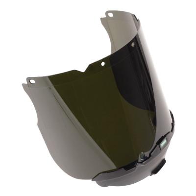 MSA V-Gard Accessory System Welding/Cutting/Brazing Visors, IR 5, 17 1/4" X 8", 10115862