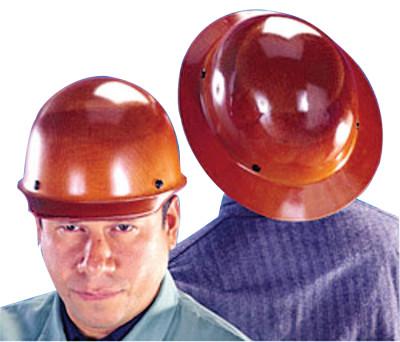 MSA Skullgard Protective Caps and Hats, Fas-Trac Ratchet, Hat, Natural Tan, 475407