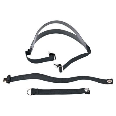 MSA Cradle Suspension Head Harness, Buckle Closure, Black, 480234