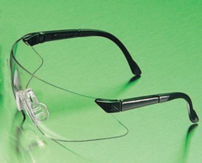 MSA Luxor Protective Eyewear, Clear Lens, Scratch-Resistant, Tuff-Stuff, Frame, 697516