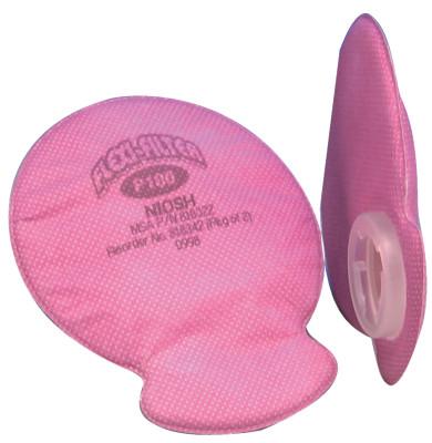 MSA Flexi-Filter Pads for Advantage Respirators, Particulates, P95, 2/PK, 818354