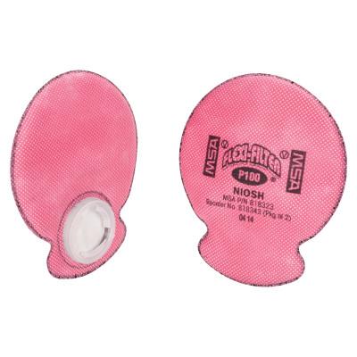 MSA Flexi-Filter® Pads for Advantage®Respirators, Nuisance Organic Vapor/Ozone, 2/PK, 818343