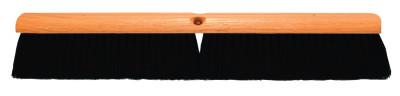 Magnolia Brush No. 10 Line Floor Brushes, 30 in Hardwood Block, 3 in Trim L, Black Tampico, 1030