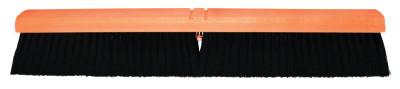 Magnolia Brush No. 11 Line Floor Brush, 24 in, 3 in Trim, Polystyrene Center, Black Plastic Border, Brush Only, 1124LH