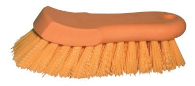 Magnolia Brush Multi-Purpose Scrub & Upholstery Brushes, 6 in, 1 3/8 in Trim L, White Tampico, 181