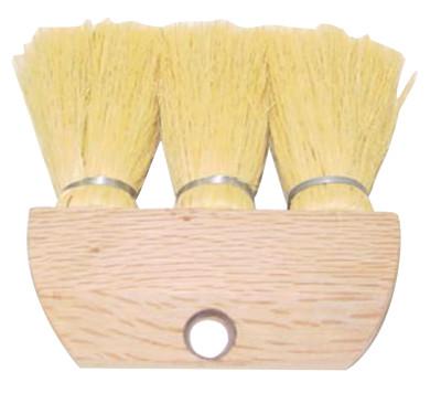 Magnolia Brush Three or Four Knot Roofers Brush, 6 1/4 in Wood Block, 3 1/2 in Trim L, Tampico, 191