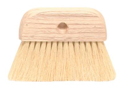 Magnolia Brush Roof & Tar Brushes, 6 1/4 in Hardwood Block, 3 in Trim L, White Tampico, 193