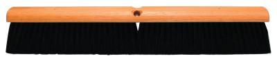 Magnolia Brush No. 20 Line Floor Brush, 24 in Plastic Block, 3 in Trim L, Black Polypropylene, 2024-PB