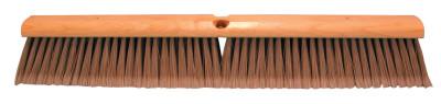 Magnolia Brush No. 37 Line Floor Brush,14 in Hrdwd Blk, 3 in Trim, Slvr Flagged-Tip Polystyrene, 3714