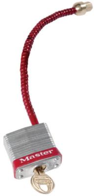 Master Lock Safety Series Circuit Breaker Switch Padlocks, 7C5RED