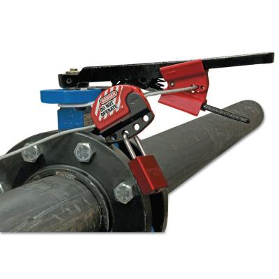 Master Lock Butterfly Valve Lockouts, Red, S3920