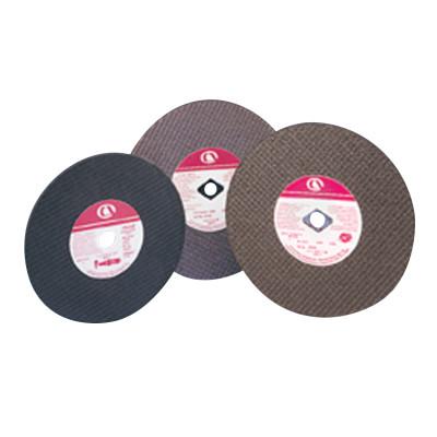 Carborundum Cut-Off Wheels, 7 in, 1/32 in Thick, 1 1/4 in Arbor, 60 Grit, Aluminum Oxide, 05539509187