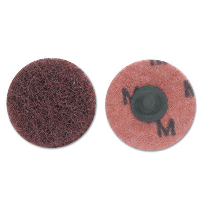 Merit Abrasives PowerLock High Strength Buffing Discs, Type III, 2", Medium, 08834164064