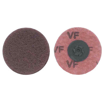 Merit Abrasives PowerLock Buffing Discs-Type I, 1 1/2 in, Medium, 08834166294