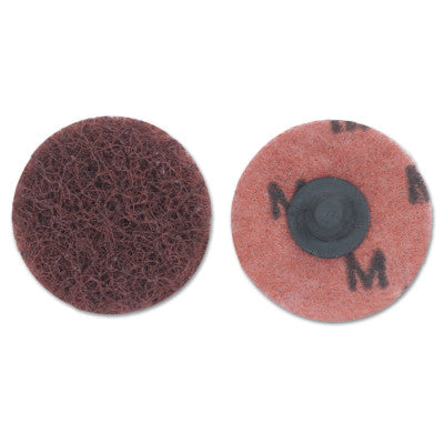 Merit Abrasives PowerLock Buffing Discs-Type III, 2", Medium, 08834166303