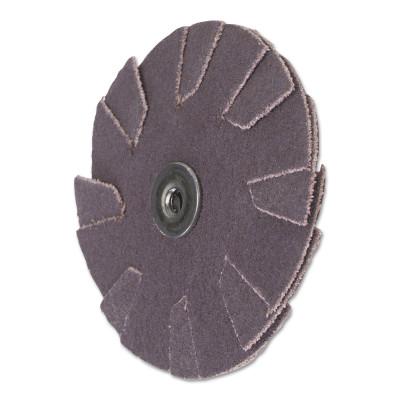 Merit Abrasives Aluminum Oxide, Zirconia Alumina, 1 in Dia., 120 Grit, 08834184236