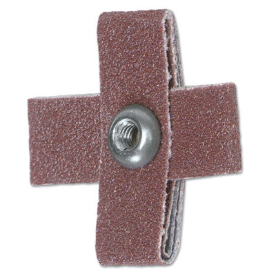 Merit Abrasives Cross Pads, 80 Grit, Aluminum Oxide, 08834182184