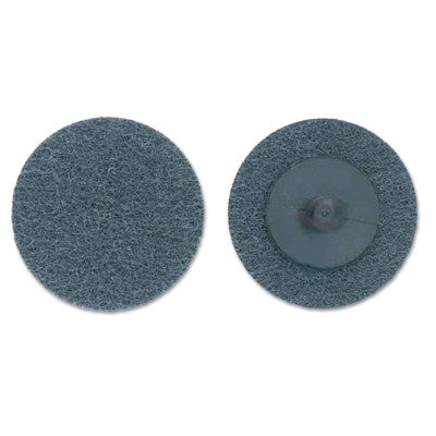 Merit Abrasives Deburring and Finishing Button Mount Wheels Type lll, 2 x 1/2, Fine, 4-6 Density, 66261054184