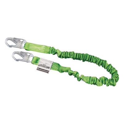 Honeywell Manyard II Shock-Absorbing Lanyards, 310 lb Capacity, Locking Snap Hooks, 1 Leg, 216M-Z7/6FTGN